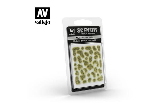 Vallejo SC409 Scenary Wild Tuft Medium 5mm - Autumn