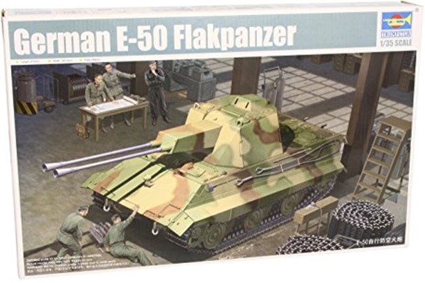 Trumpeter 1:35 1537 German E-50 Flakpanzer