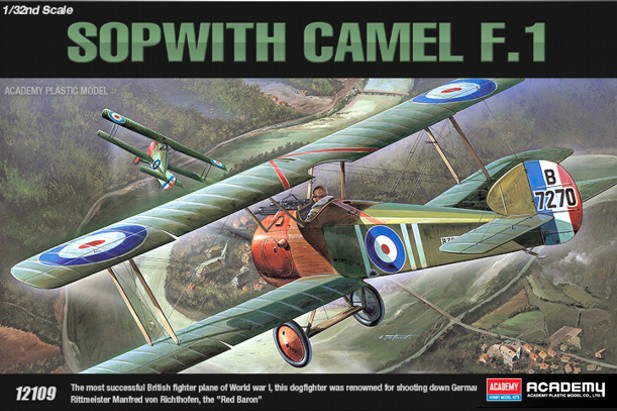 Academy 1:32 WWI Sopwith Camel F-1