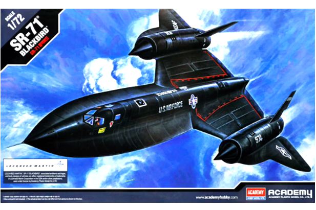 Academy 1:72 12448 SR-71A Blackbird