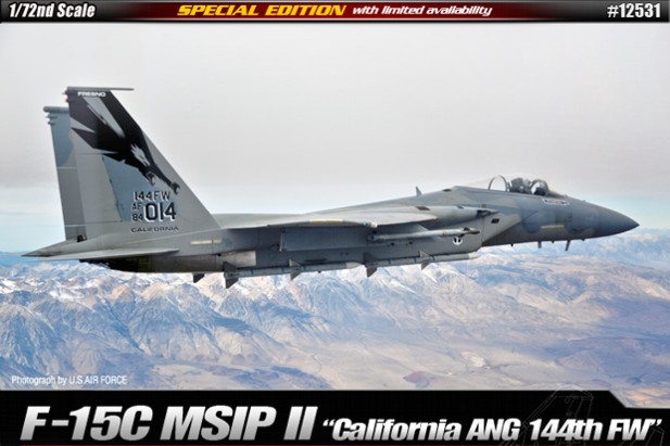 Academy 1:72 12531 F-15C MSIP II "California ANG 144th FW"