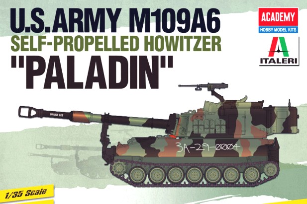 Academy 1:35 13515 M109A6 Self-propelled Howitzer "Paladin"