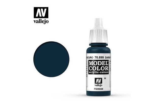 Vallejo Model Color 70899 Azul Prusia Oscuro 17ml