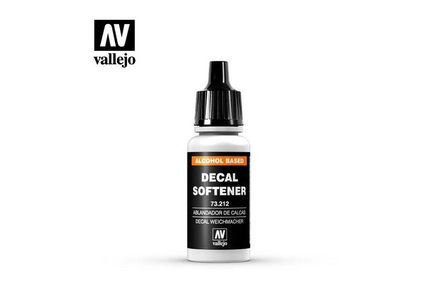 Vallejo 73212 Decal Softener - Ablandador Calcas 17 ml.