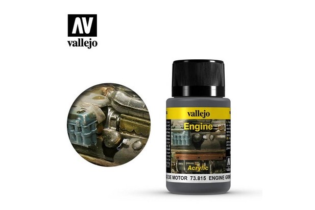 Vallejo Wheathering Effects 73815 Suciedad de Motor 40 ml