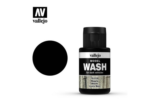 Vallejo Model Wash 76518 Negro 35ml