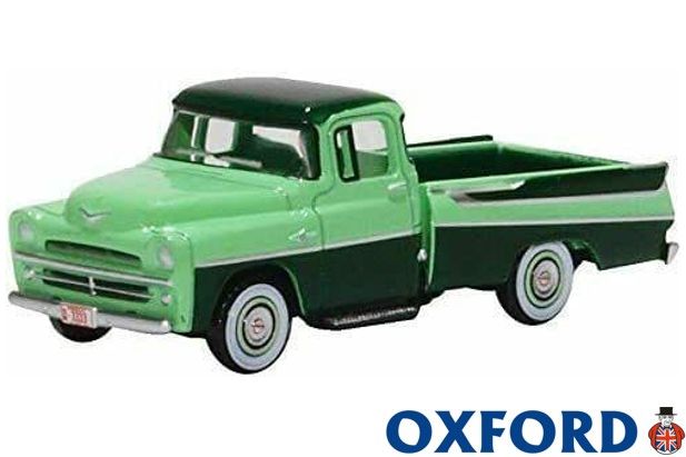 Oxford Diecast 1957 Dodge D100 Sweptside Pick Up 1:87