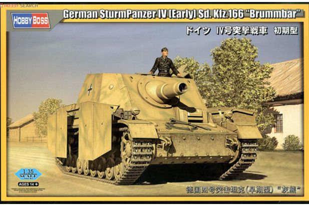 Hobby Boss 1:35 80134 Sturmpanzer IV "Brummbr" Sd.Kfz 166 I. Serie