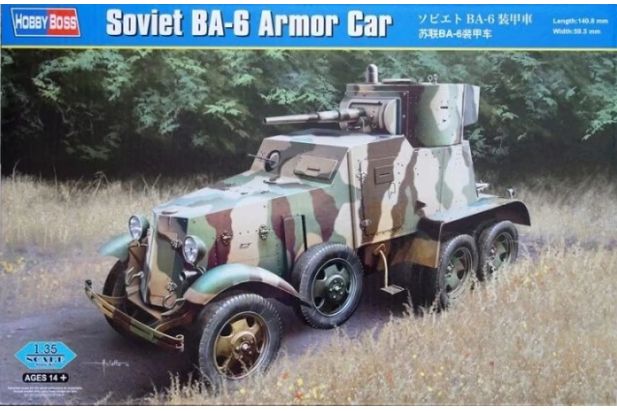 Hobby Boss 1:35 83839 Soviet BA-6 Armor Car