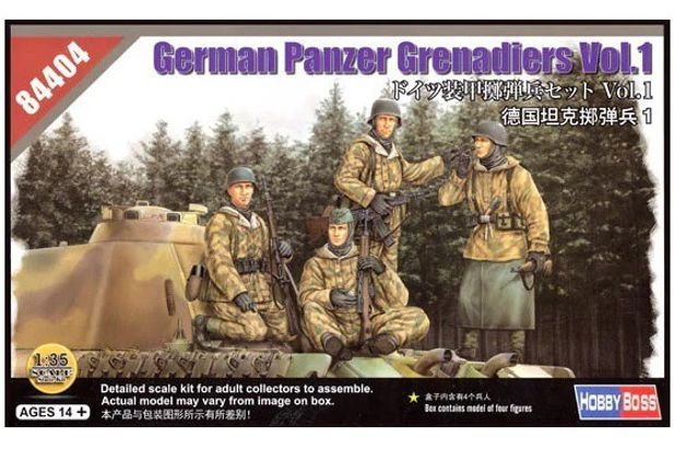 Hobby Boss 1:35 84404 German Panzer Grenadiers Vol.1
