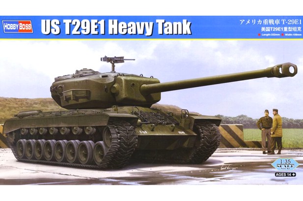 Hobby Boss 1:35 84510 US T29E1 Heavy Tank