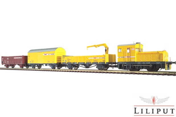 Liliput 230103 Construction Train set WIEBE Ep. V