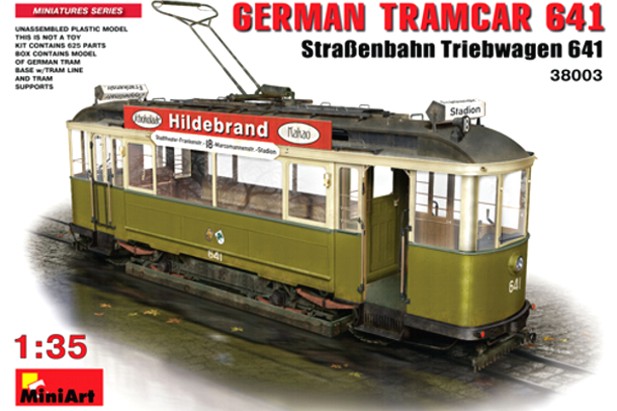 Miniart 1:35 38003  German Tramcar 641