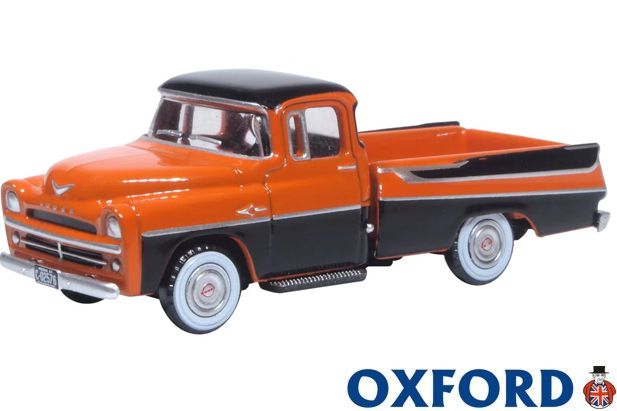 Oxford Diecast 1957 Dodge D100 Steptside Pick Up 1:87
