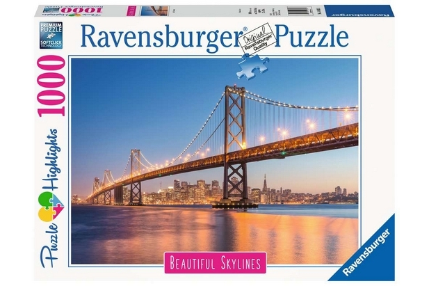 Ravensburger Puzzle 1000 Piezas Golden Gate - 70 x 50 cm