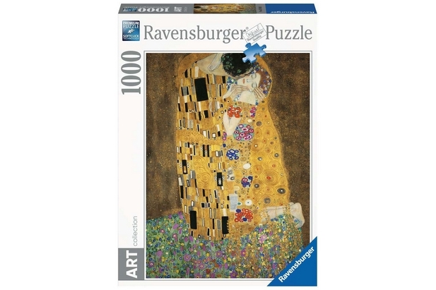 Ravensburger Puzzle 1000 Piezas Gustav Klimt: El Beso - 70 x 50 cm
