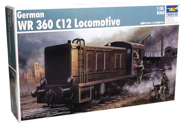 Trumpeter 1:35 216 German WR 360 C12 Locomotive