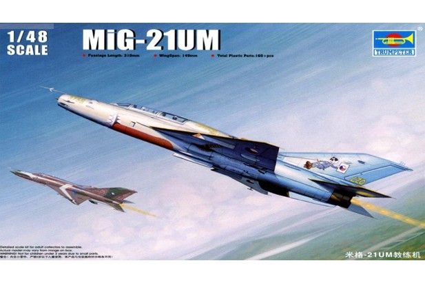 Trumpeter 1:48 2865 MiG-21UM Fighter