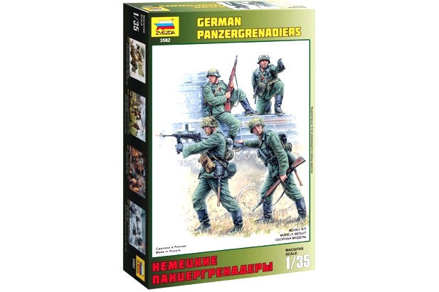 Zvezda 1:35 3582 German Panzergrenadiers